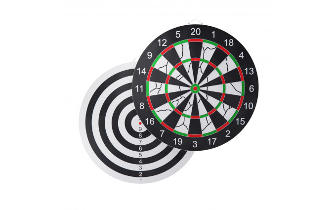 Дартс DFC двусторонний 40,3 см, 6 дротиков Дартс DFC двусторонний 40,3 см, 6 дротиков