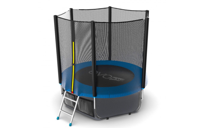 Батут EVO JUMP External 6ft (Blue) + Lower net Батут EVO JUMP External 6ft (Blue) + Lower net