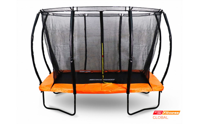 Батут GLOBAL SLF 6 х 9 футов с внутренней сеткой Батут GLOBAL SLF 6 х 9 футов с внутренней сеткой